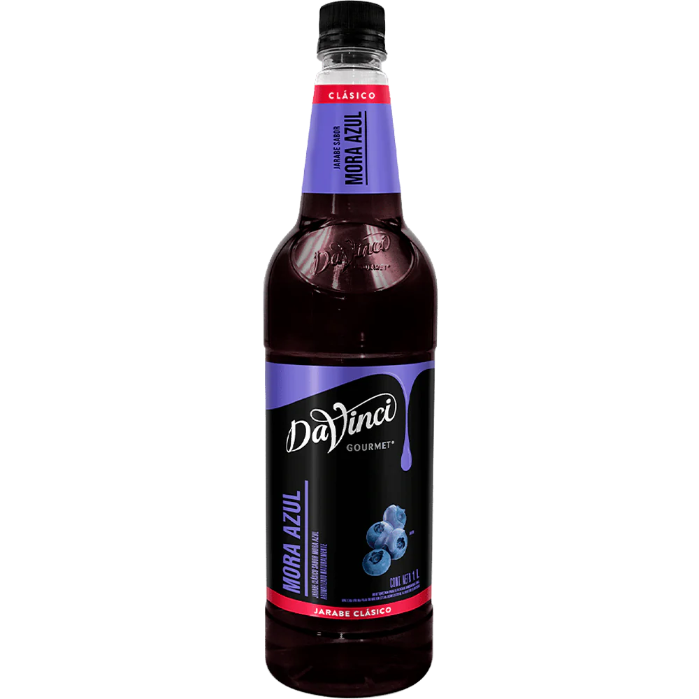 Jarabe Sabor Mora Azul DaVinci