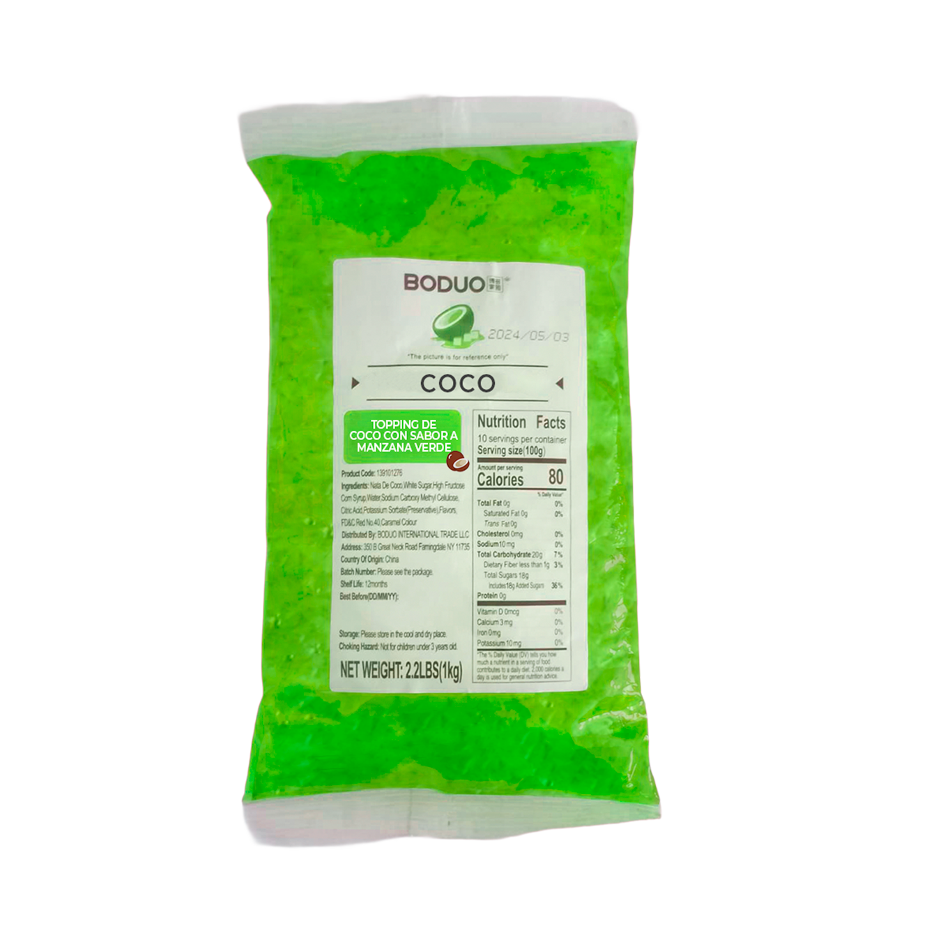 JELLY DE COCO DE MANZANA VEDE
