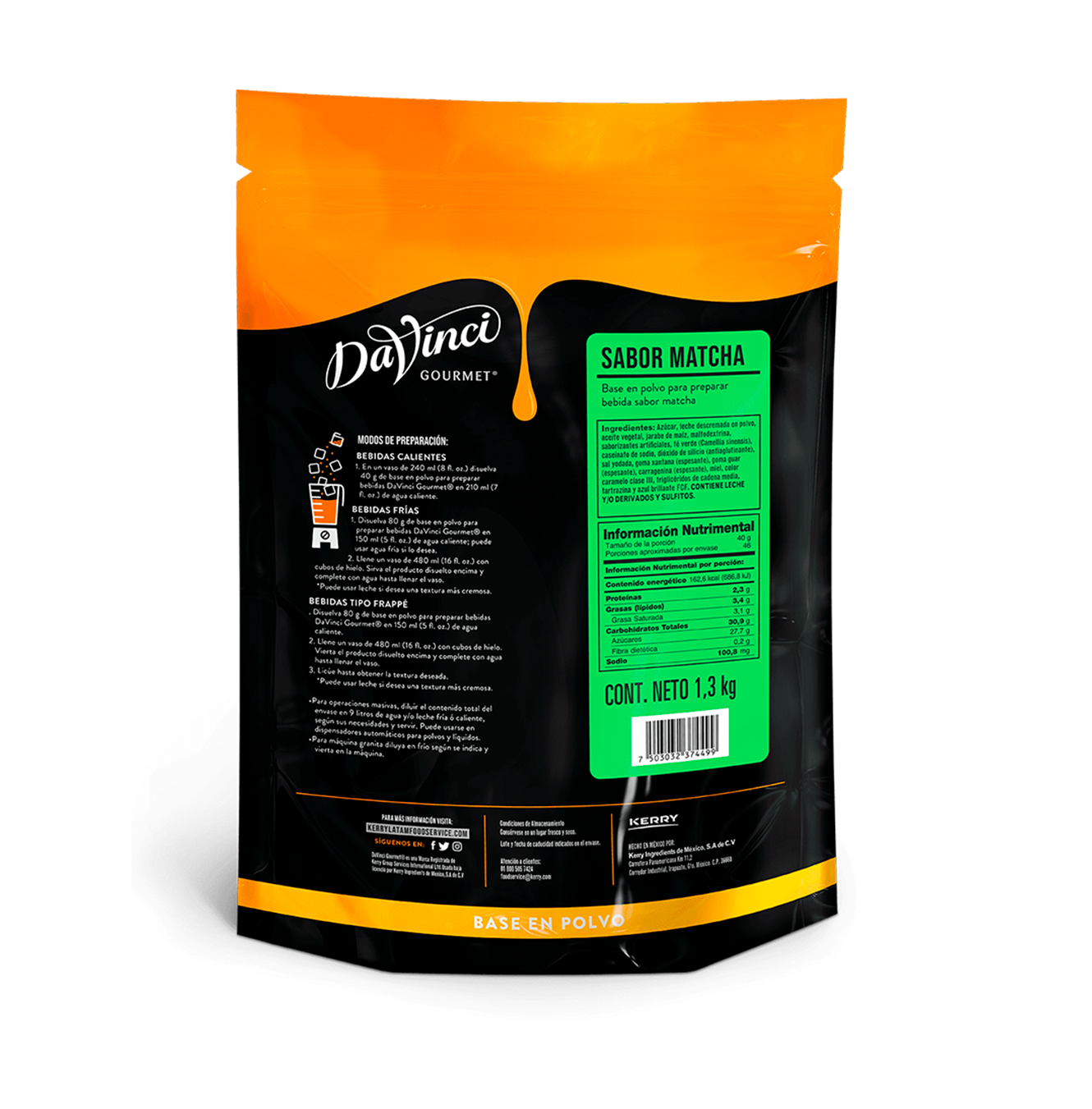 Base en Polvo Matcha DaVinci
