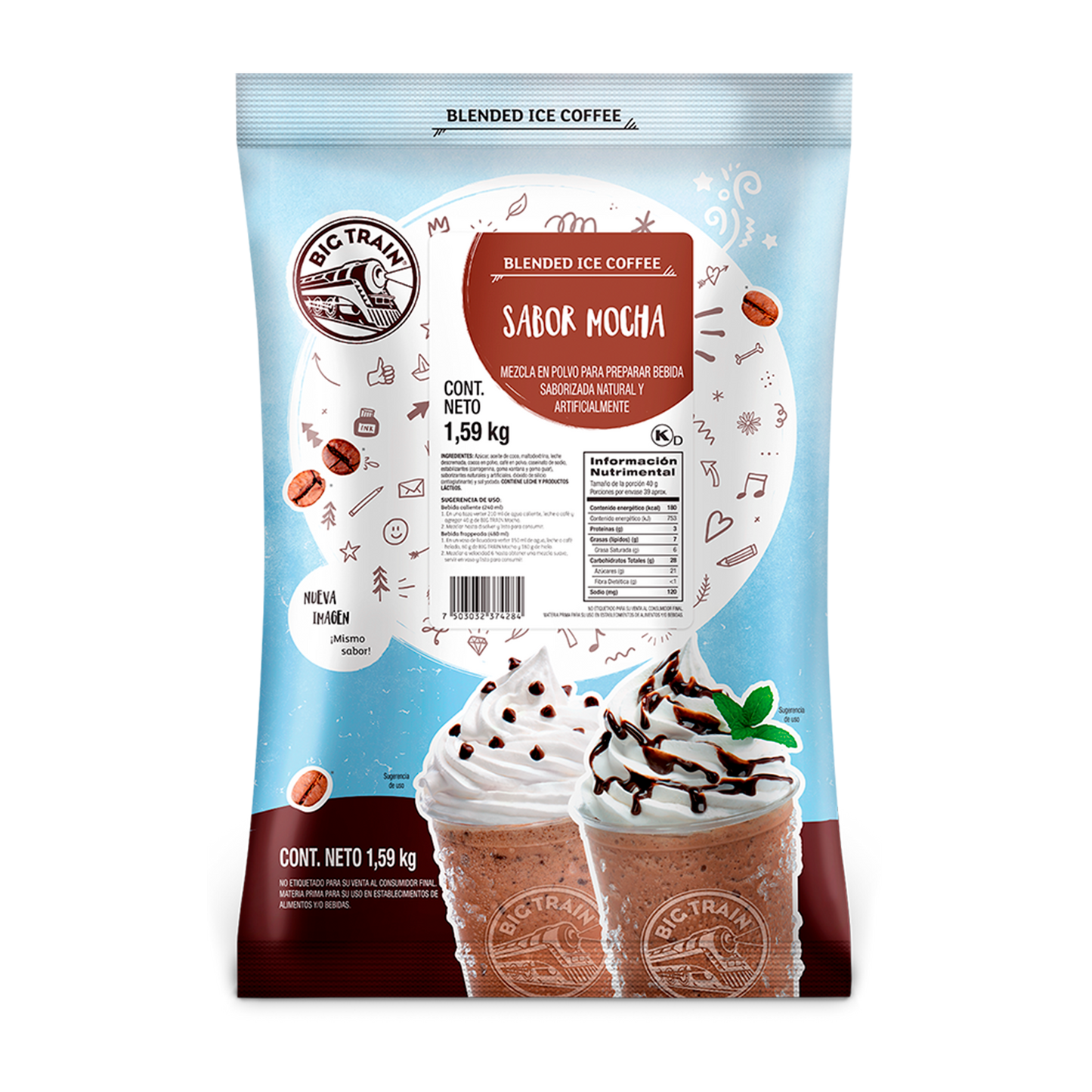 Polvo Big Train Mocha
