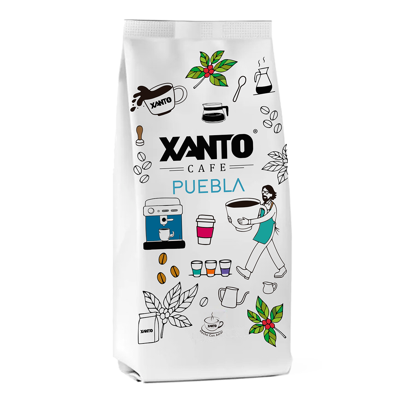 Café Xanto Puebla Lavado 1 Kg