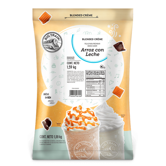 Polvo Big Train sabor Arroz con leche
