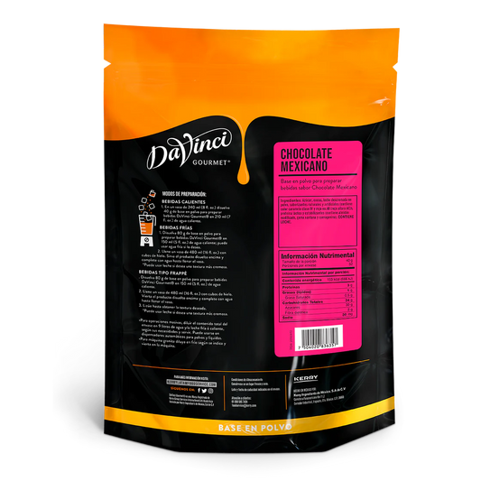 Base en Polvo Sabor Chocolate Mexicano DaVinci