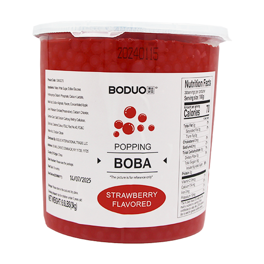 PERLAS EXPLOSIVAS SABOR FRESA BODUO