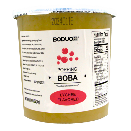 PERLAS EXPLOSIVAS SABOR LIYHEE BODUO