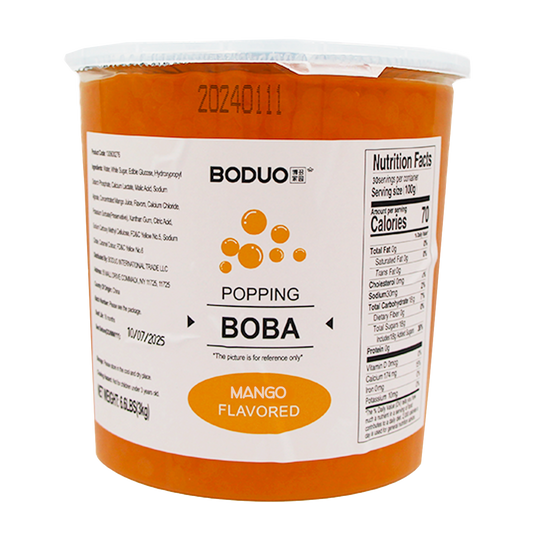 PERLAS EXPLOSIVAS SABOR MANGO BODUO