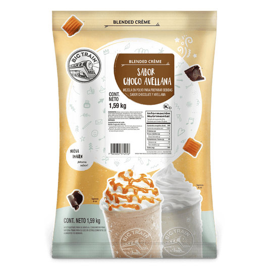 Polvo Big Train Choco-Avellana