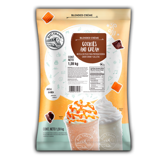 Polvo Big Train Cookies and Cream