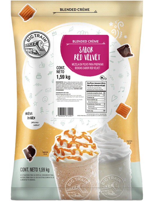 polvo Big Train Red Velvet
