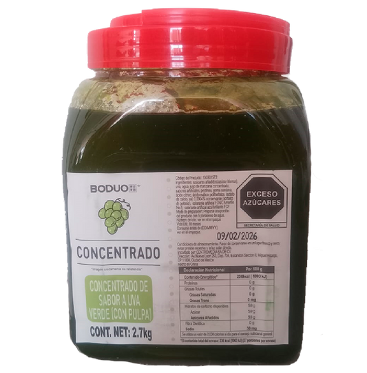 Mermelada de Uva Verde BODUO 2.7kg